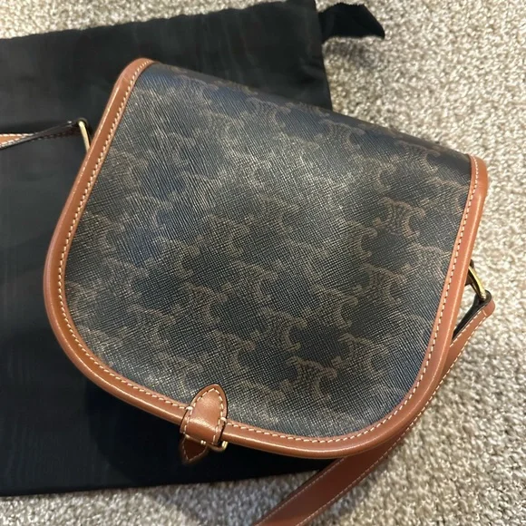 Celine triomphe folco crossbody bag - Picture 4 of 8